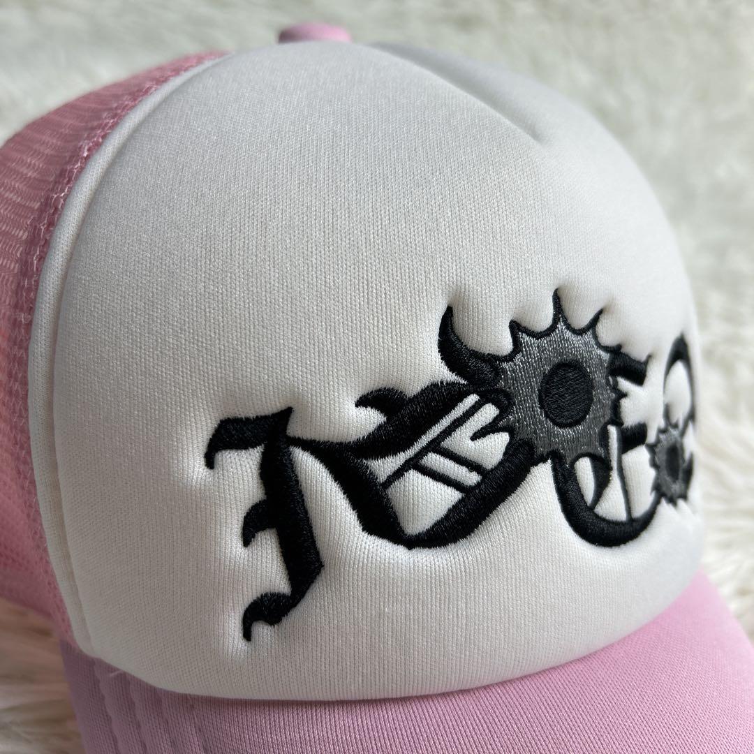 帽子 IDEASWAM HEAD SHOT TRUCKER CAP (PINK)