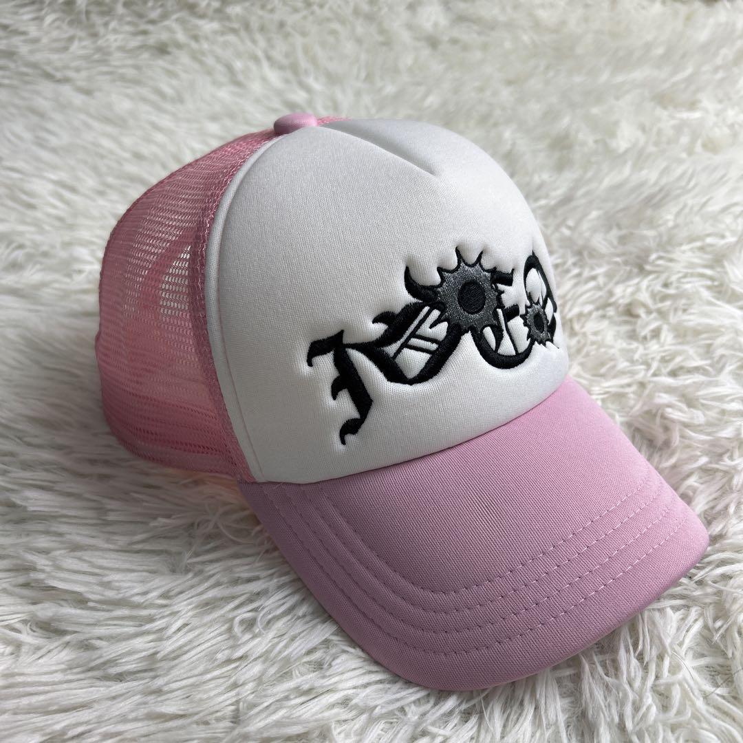 帽子 IDEASWAM HEAD SHOT TRUCKER CAP (PINK)