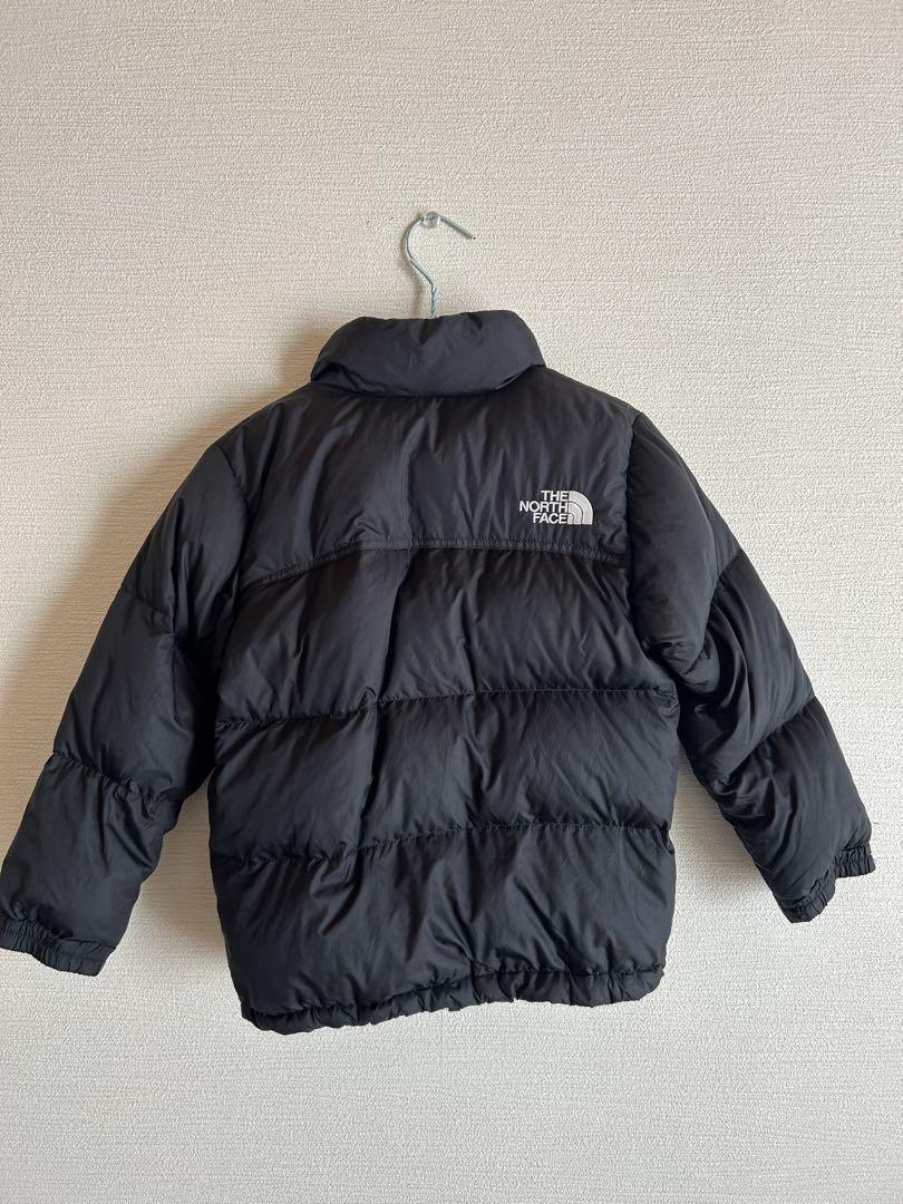 THE NORTH FACE キッズダウンジャケット ヌプシ ブラック