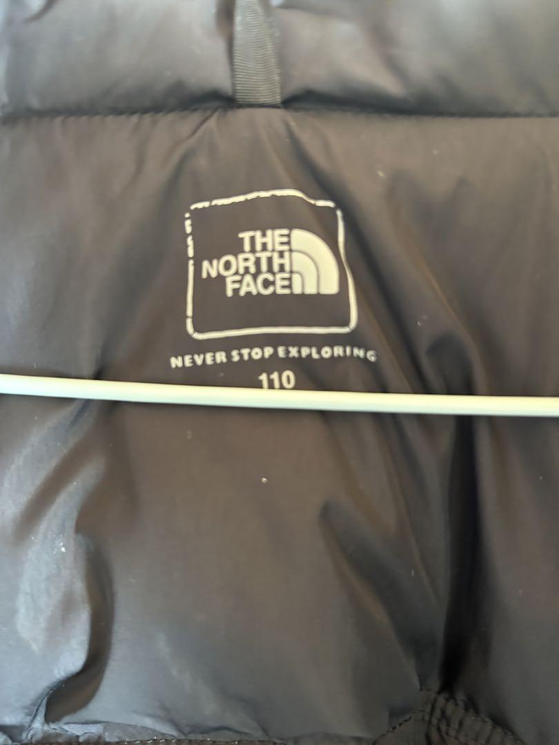 THE NORTH FACE キッズダウンジャケット ヌプシ ブラック