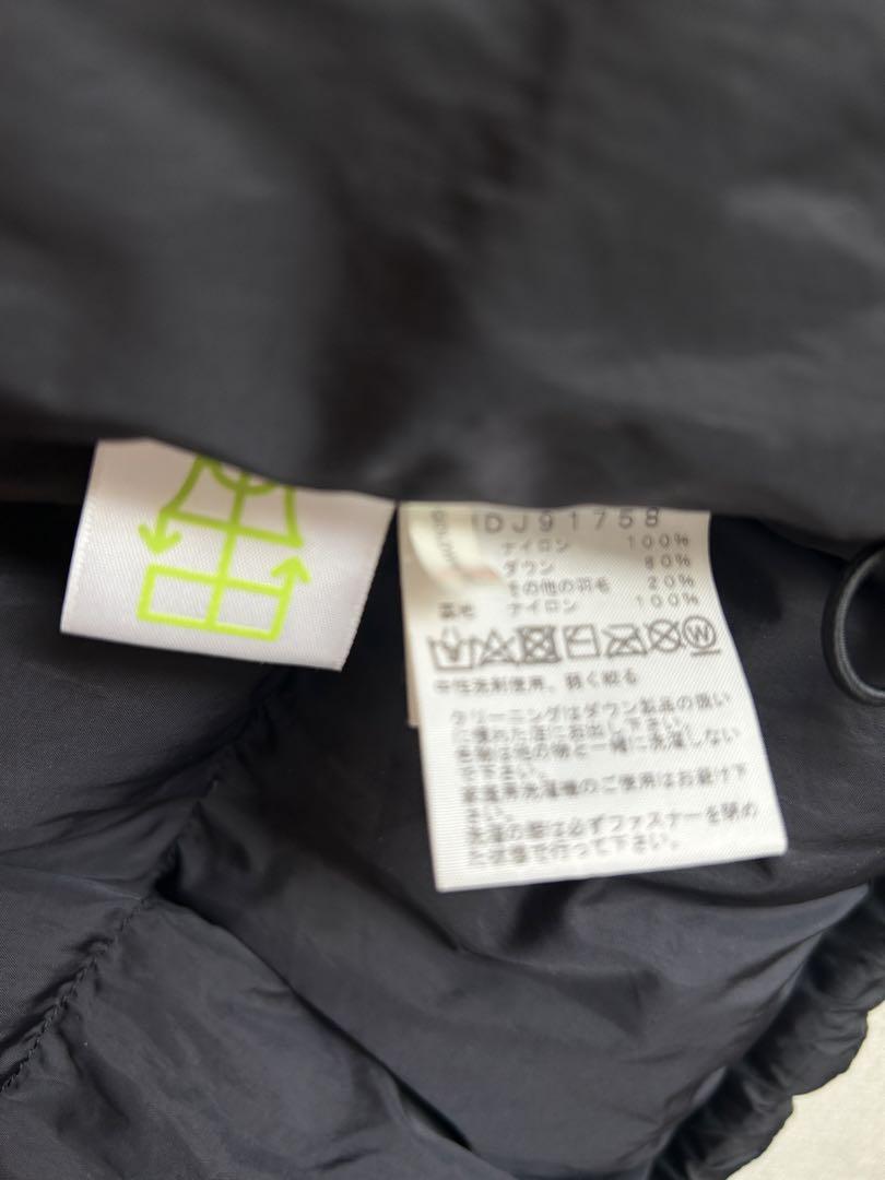 THE NORTH FACE キッズダウンジャケット ヌプシ ブラック