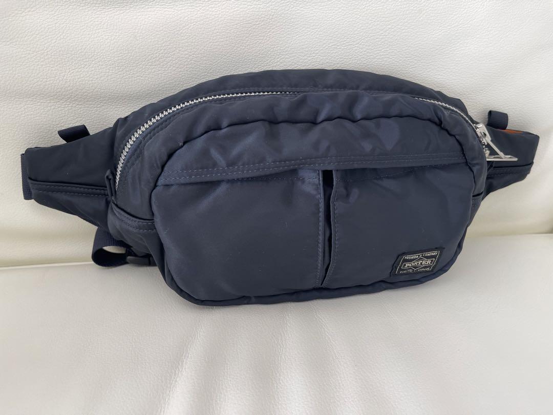 HEAD PORTER Tankerオーバルウエストバッグ ネイビー 吉田カバン