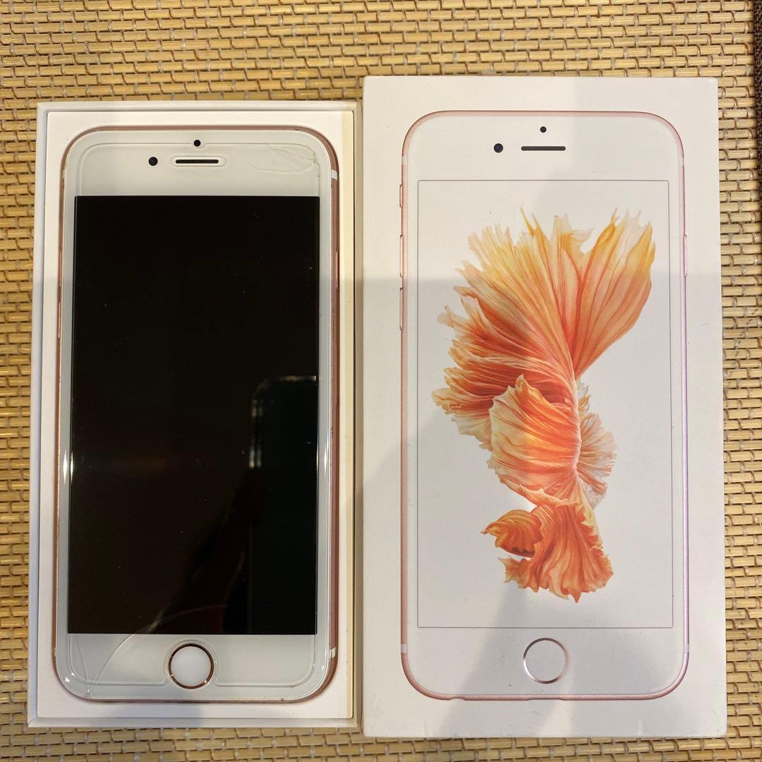 iPhone 6s 64GB Rose Gold ローズゴールド 半額セール