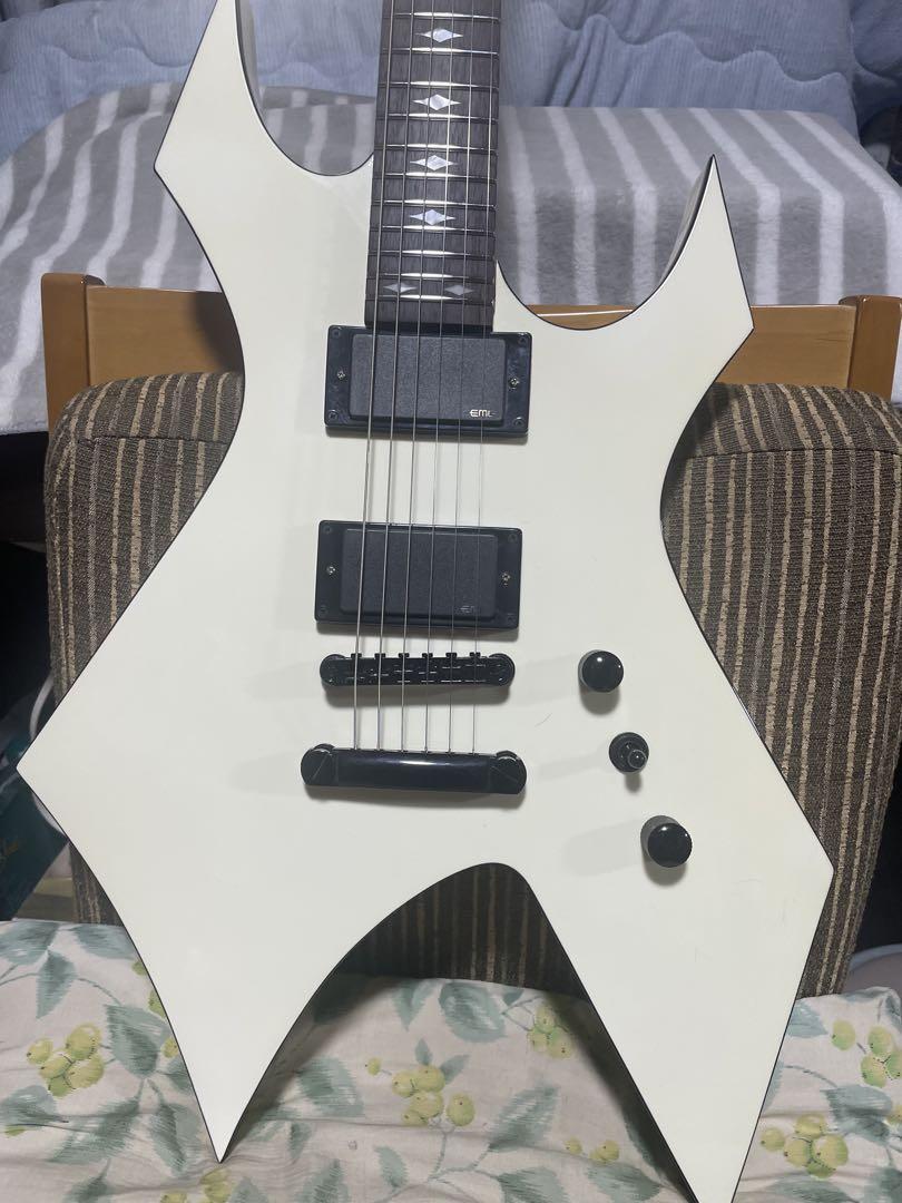 ステンレスジャンボフレット B.C. Rich Warlock EMG 搭載！ ステンレスジャンボフレット B.C. Rich Warlock EMG 搭載