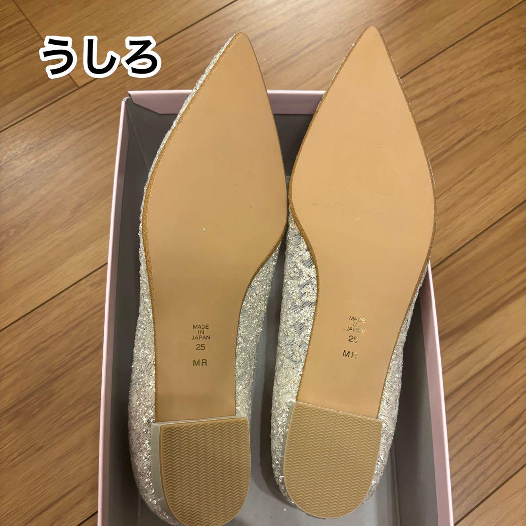 【匿名配送】新品　ダイアナ　Diana パンプス グリッターチュール 25cm