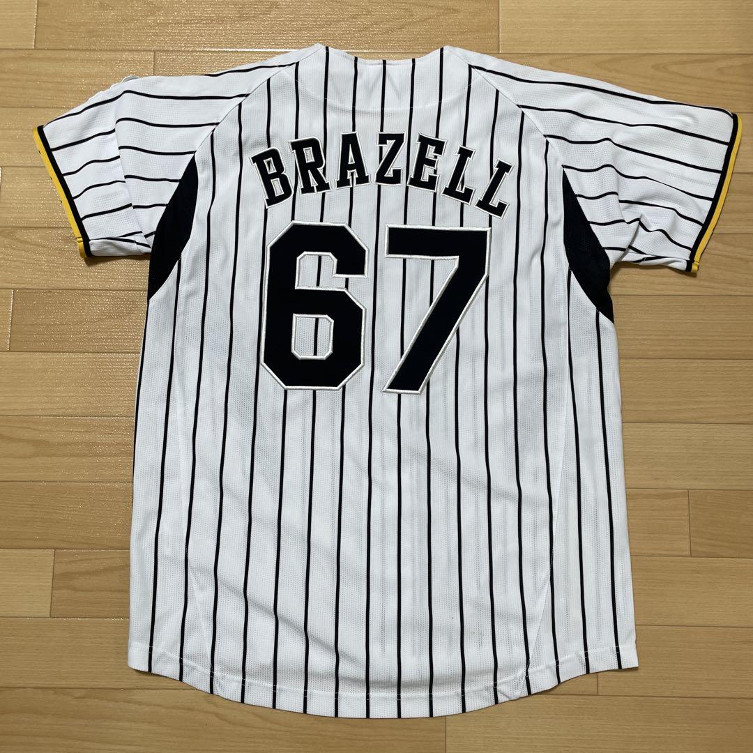 阪神タイガース レプリカ ユニフォーム ブラゼル 67番 Lサイズ 阪神タイガース レプリカ ユニフォーム ブラゼル 67番 Lサイズ