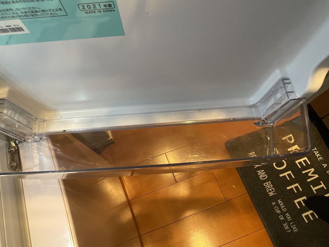 Haier 冷凍冷蔵庫148L ピンク 21年製