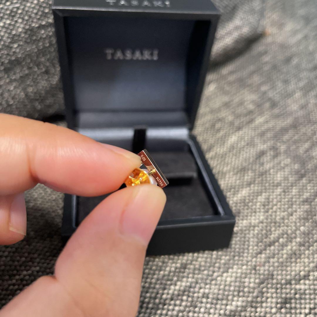 TASAKI プチバランスクラス ピアス サクラゴールド 18k