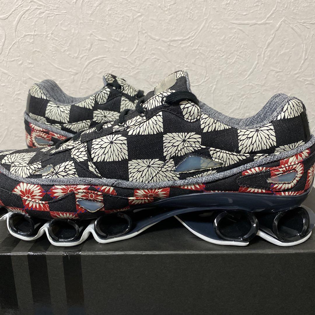 Raf Simons x adidas 花柄チェック模様スニーカー 新品未使用