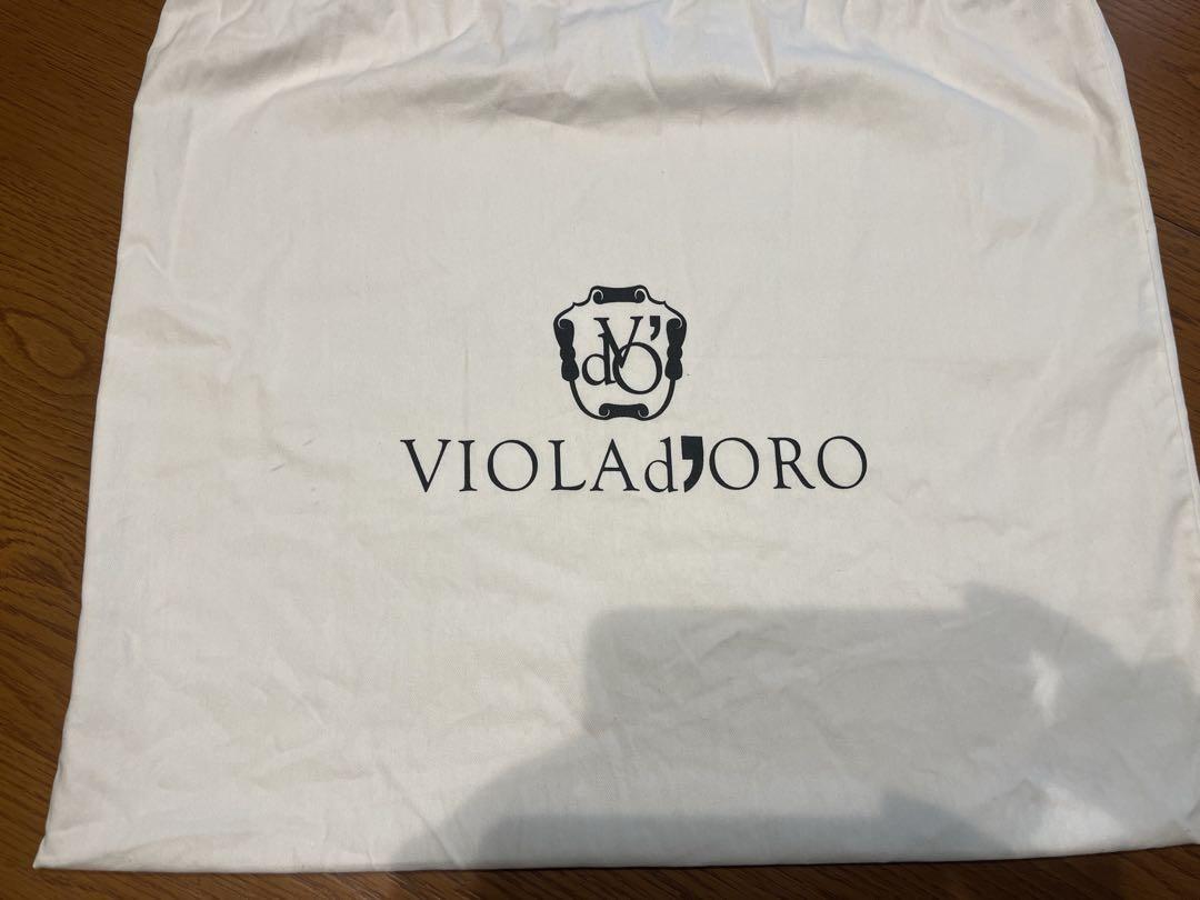 VIOLAdORO ファー付きバスケットバッグ