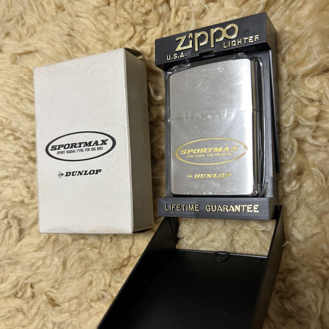ZIPPO SPORTMAX ダンロップライター オリジナルボックス付き