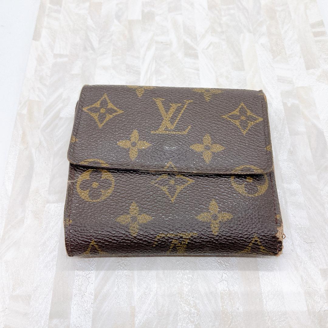 LOUISVUITTON ルイヴィトン 二つ折り財布　モノグラム　中古　送料無料