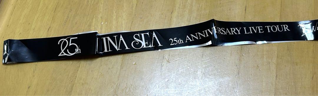 LUNA SEA 25周年ツアー LUNATIC 銀テープ ビニールバック等