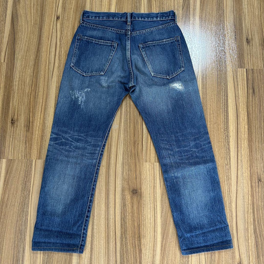 【美品】BRU NA BOINNE ブルーナボイン セルビッチ加工デニム7305 ブルーナボイン「 BRU NA BOINNE 」7305 セルビッチデニムパンツ