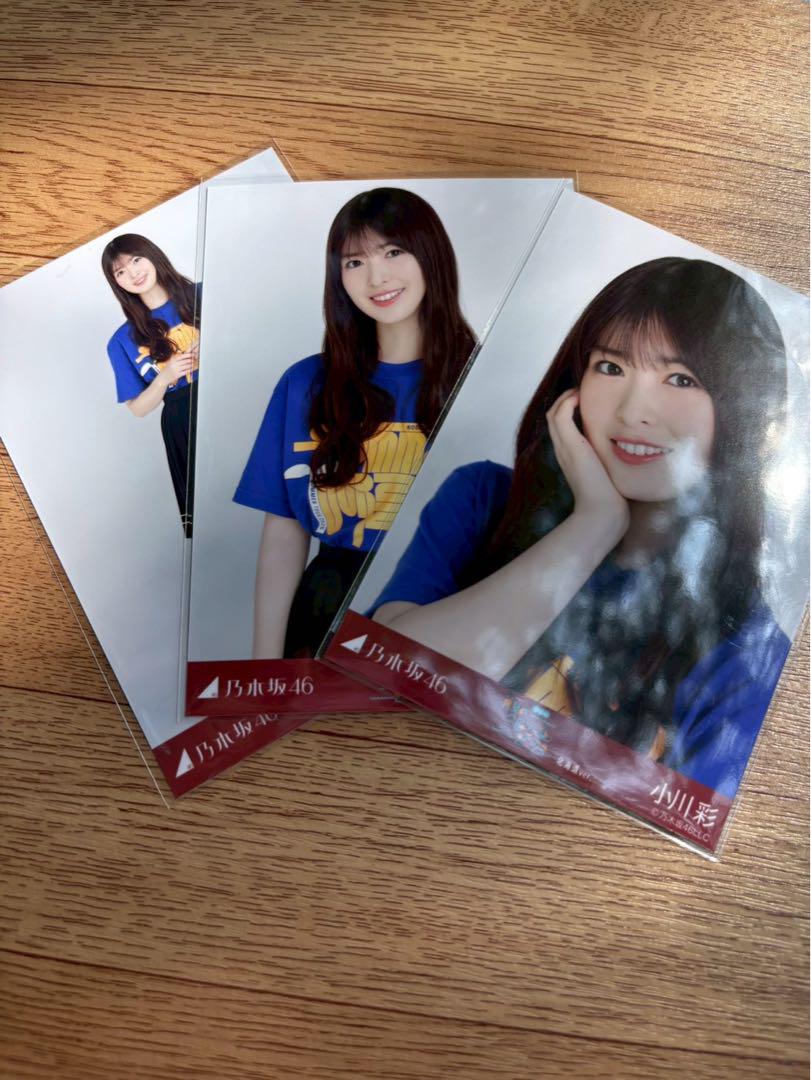 乃木坂46 生写真 北海道 ライブTシャツ コンプ 小川彩