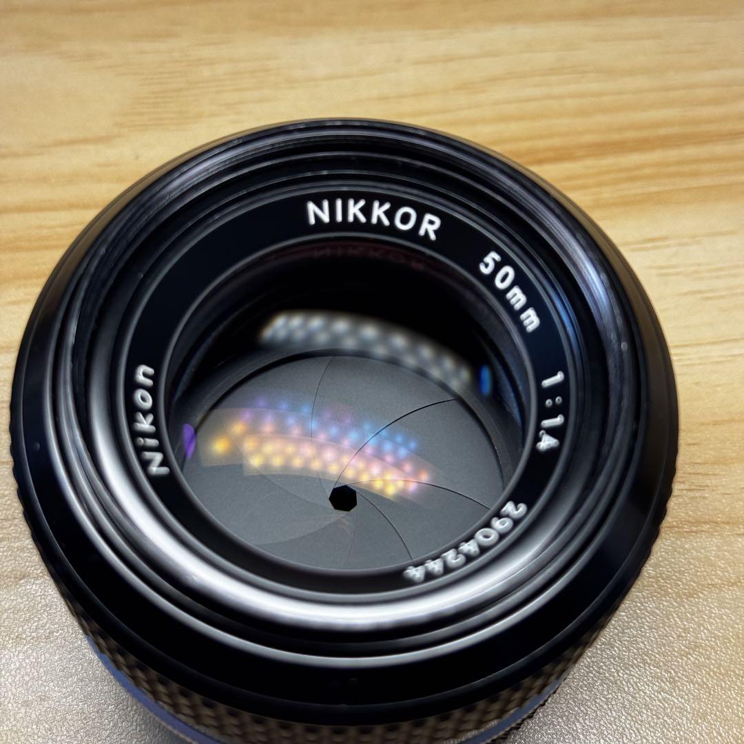 NIKKOR 50mm f/1.4 オールドレンズ 1970年代品 Ai改 - メルカリ