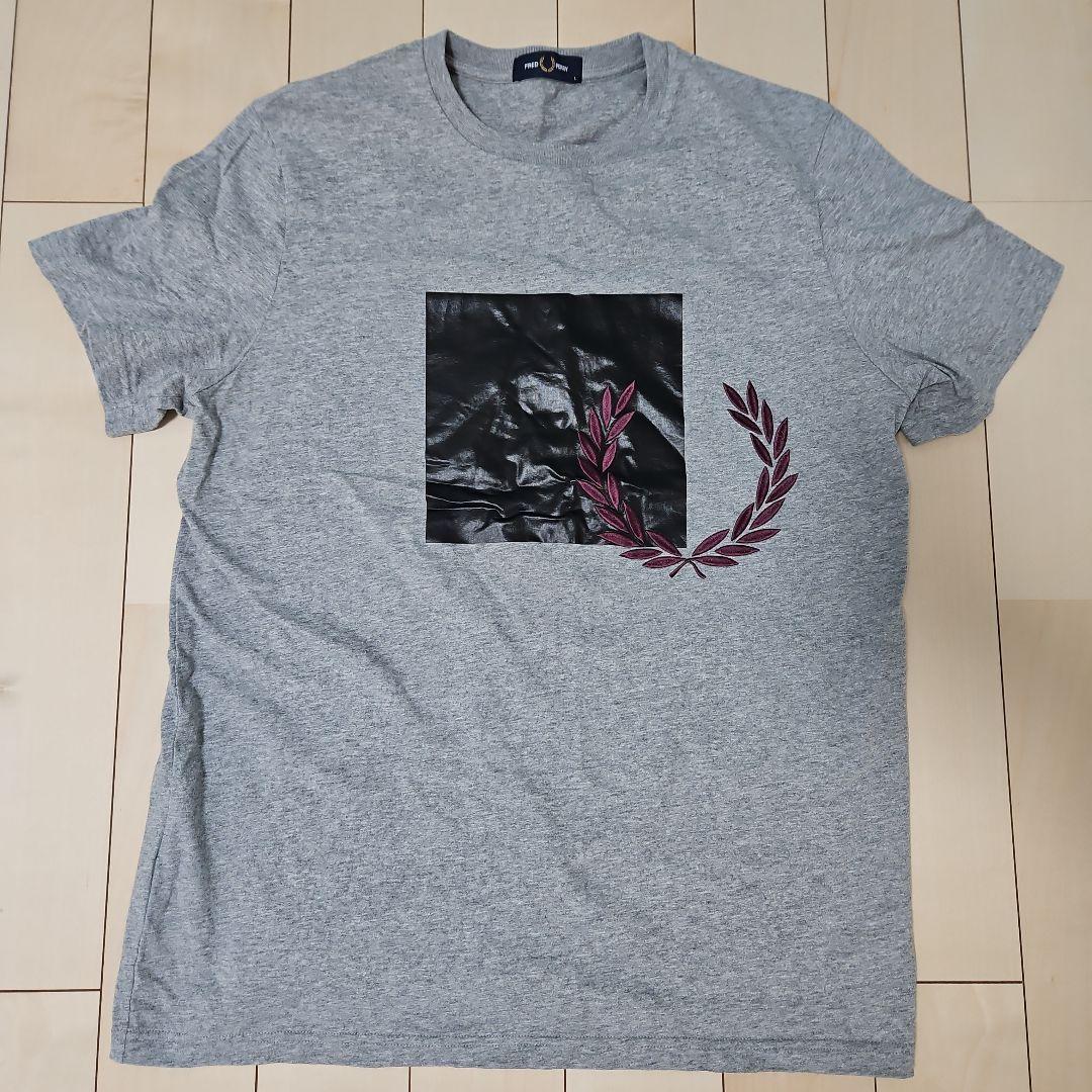 FRED PERRY グレー Tシャツ Lサイズ