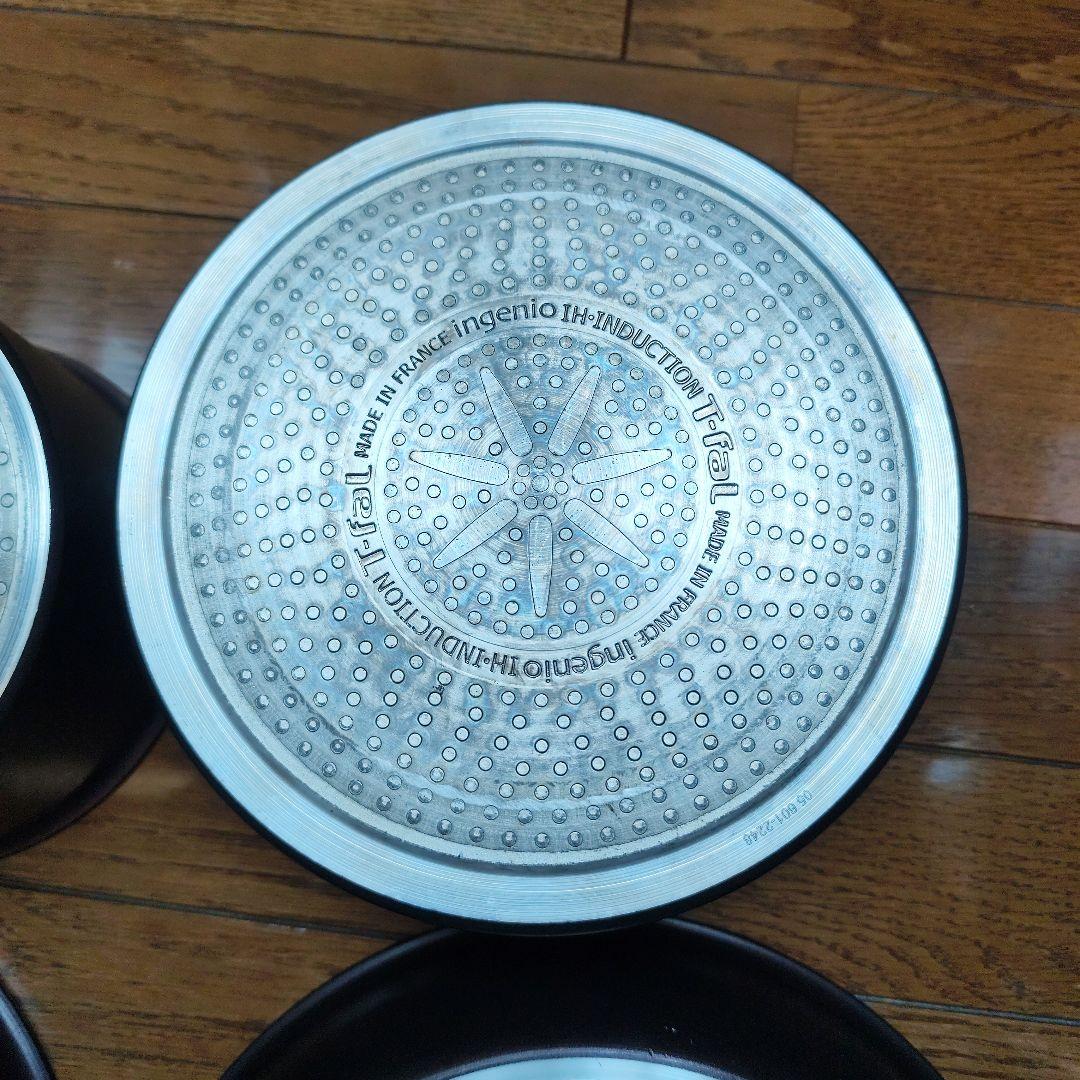 美品　IH対応　取っ手の取れるティファール　インジニオ・ネオ　鍋　フライパン