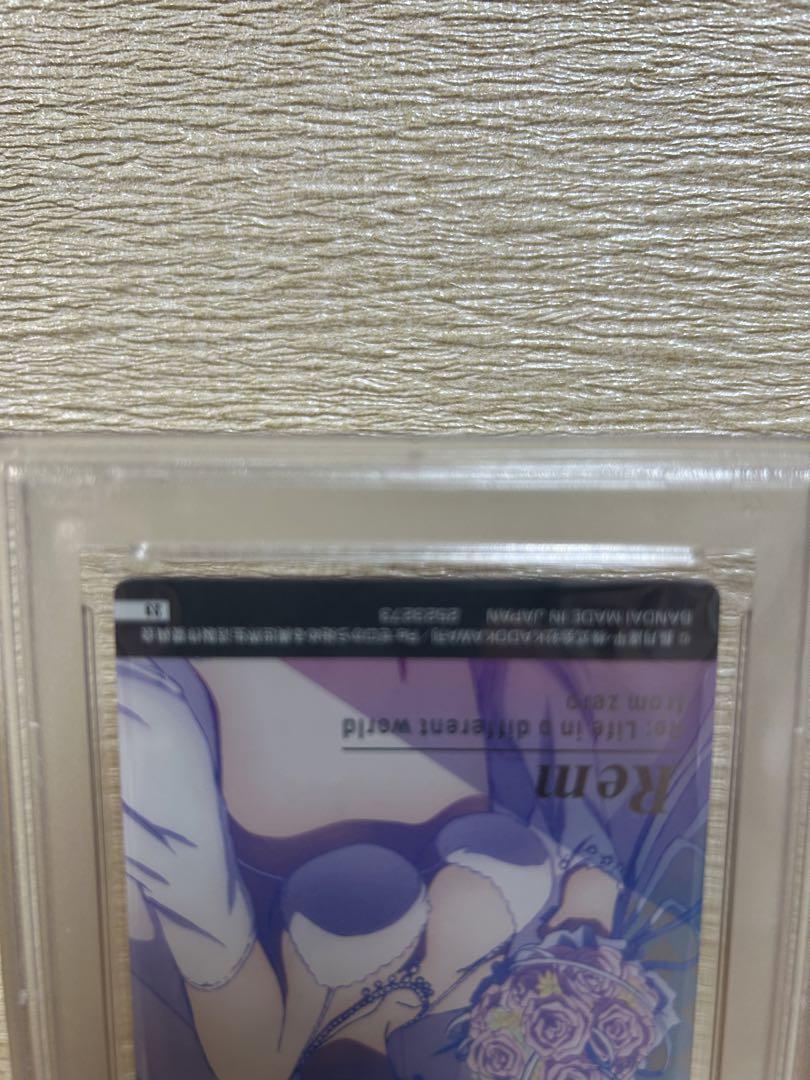 PSA10 リゼロ　ウエハース　レム　箔押し　レア