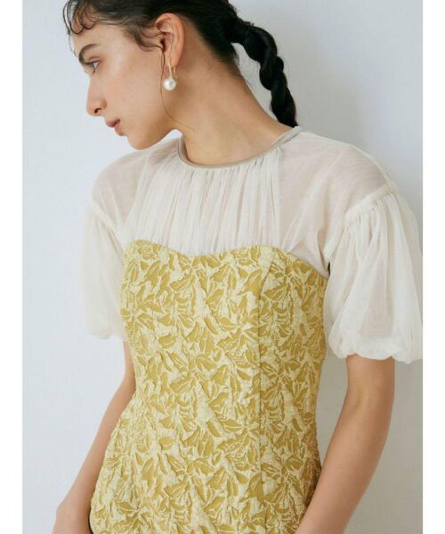 美品＊ ラグナムーン LADYフラワージャガードIラインドレス