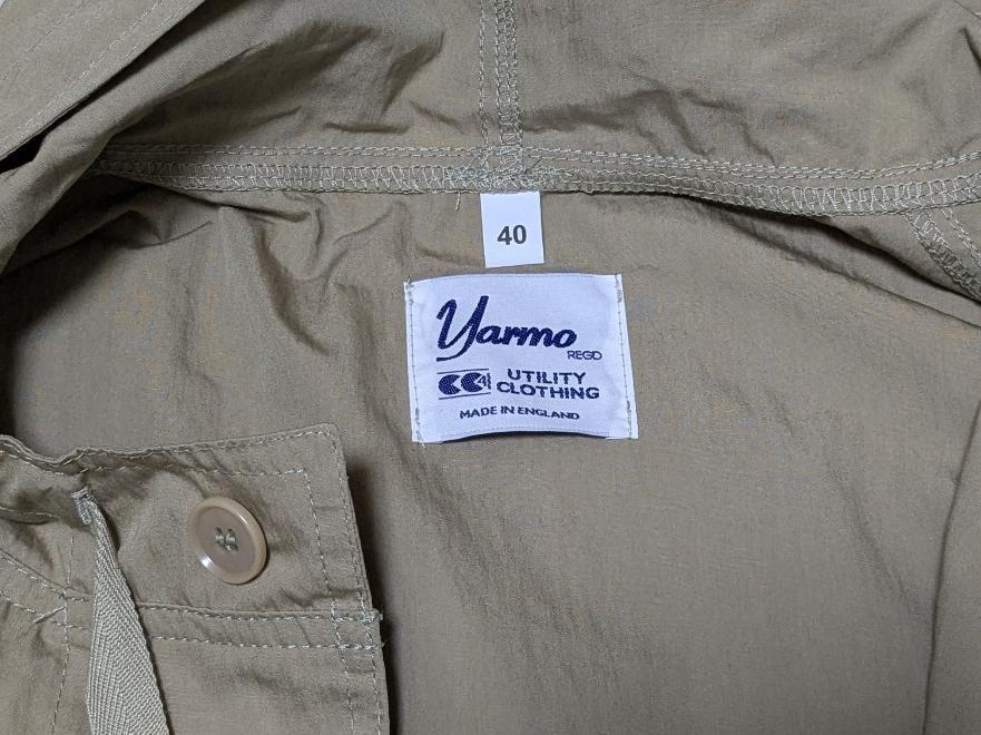 未使用ヤーモLONG SNOW PARKA 40 Made in England