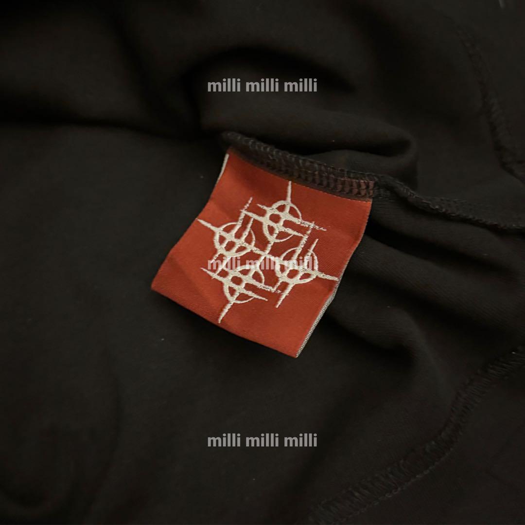 短丈 studs long sleeve tshirt thug