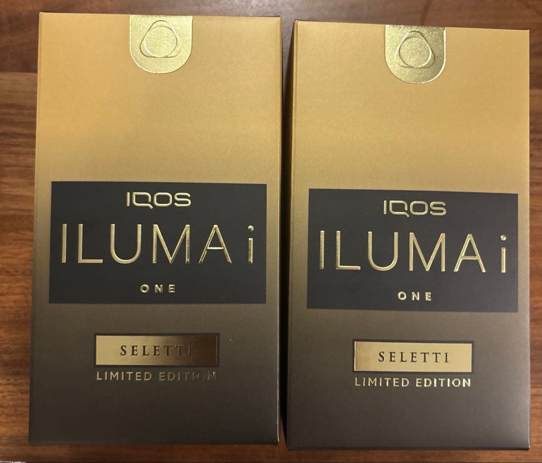 新品未開封 未登録 IQOSイルマi ワン セレッティモデル 本体 2個セット