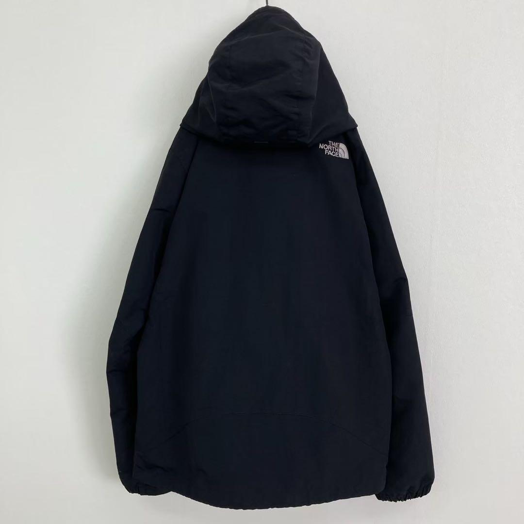 ノースフェイス マウンテンパーカー zip in zip ブラック レディースL