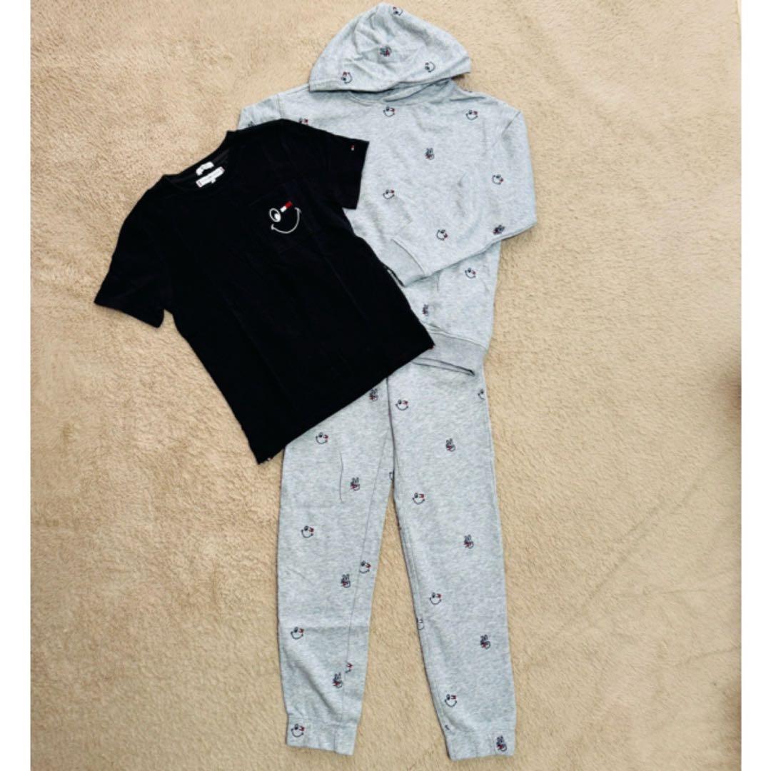 TOMMY HILFIGER セットアップ 3点セット スマイル　140cm 人気・おすすめ｜多用途・生活用品におすすめ キャンペーン中 即納 売れ筋商品