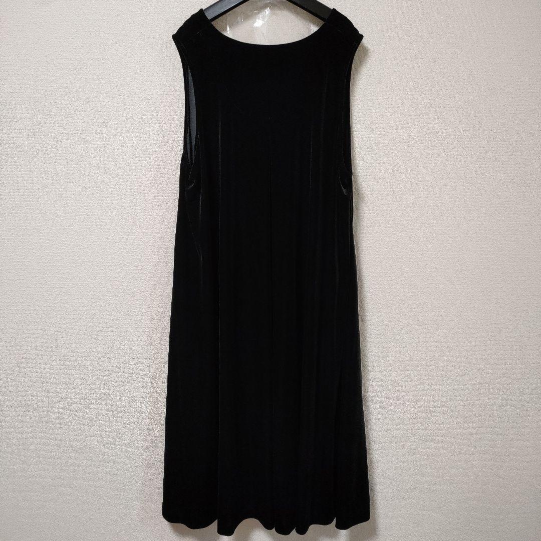 foufou ノースリーブベロアワンピース 