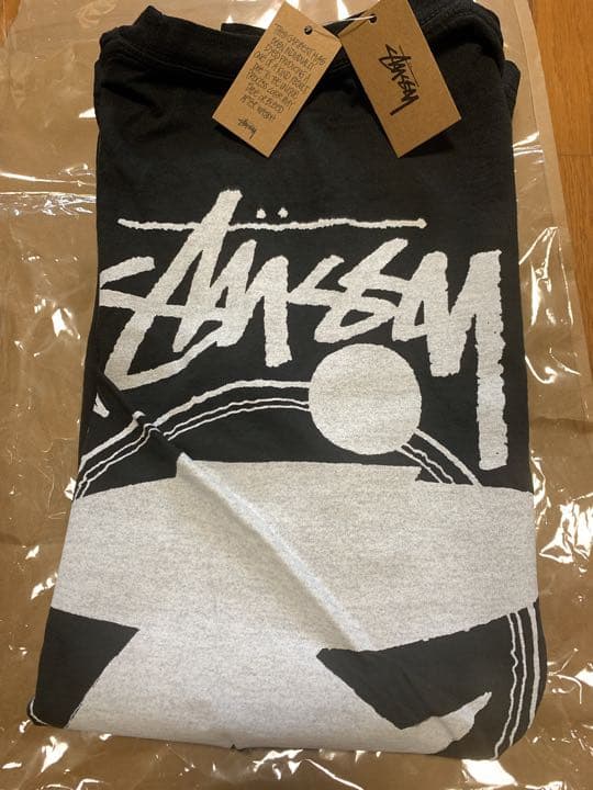 STUSSY BEACH ROOTS PIGMENT DYED TEE L STUSSY BEACH ROOTS PIGMENT DYED LOEWE neighborhood patagonia BLUE