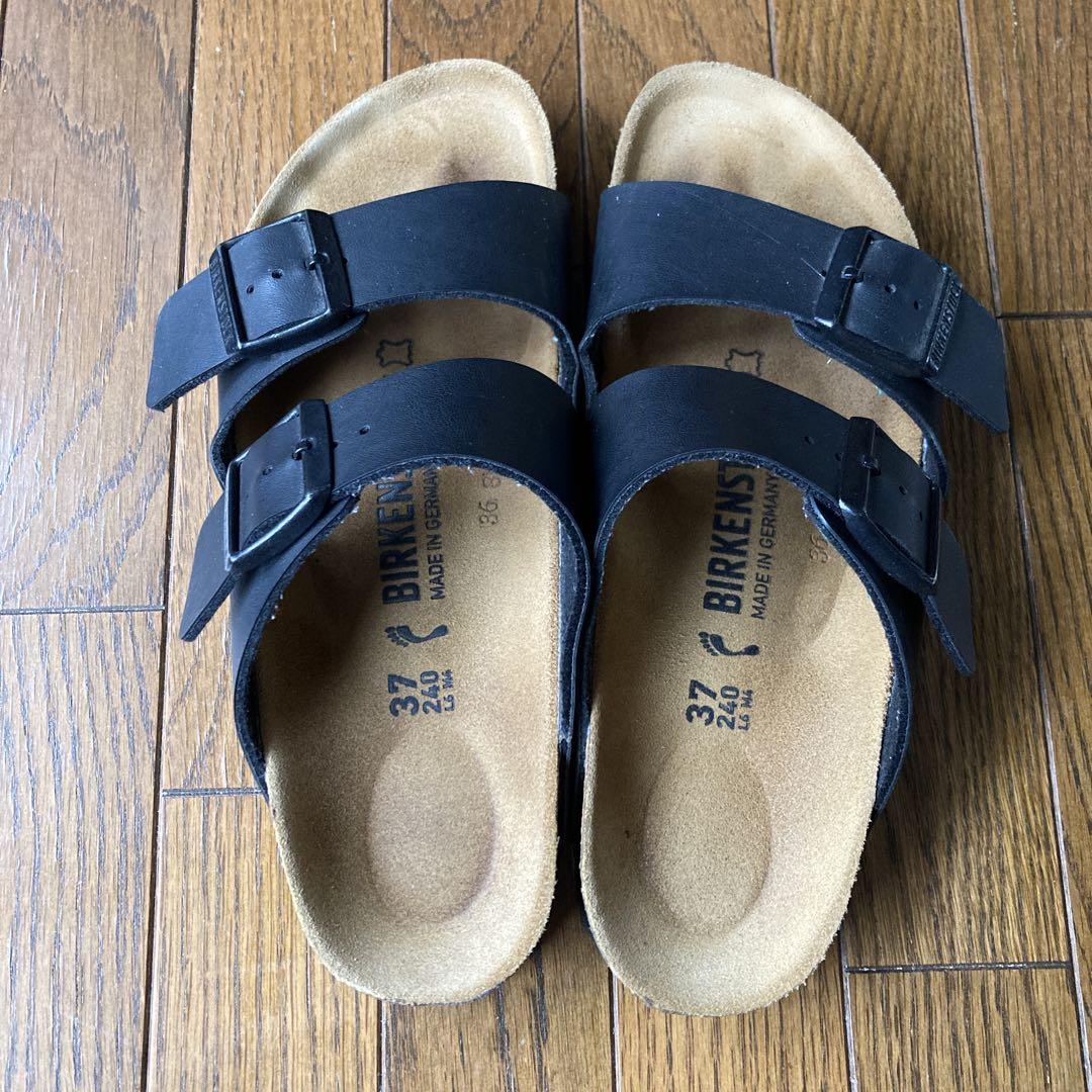 BIRKENSTOCK サンダル 37 ブラック