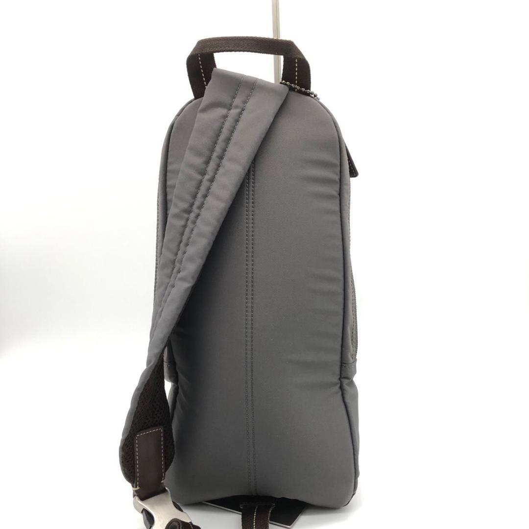 コーチ　COACH ボディバッグ ワンショルダー ナイロン レザー