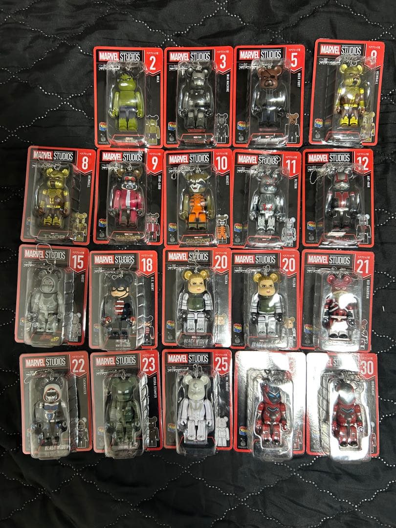 MARVEL STUDIO キューブリックフィギュアセット 全19体 バラ売り可