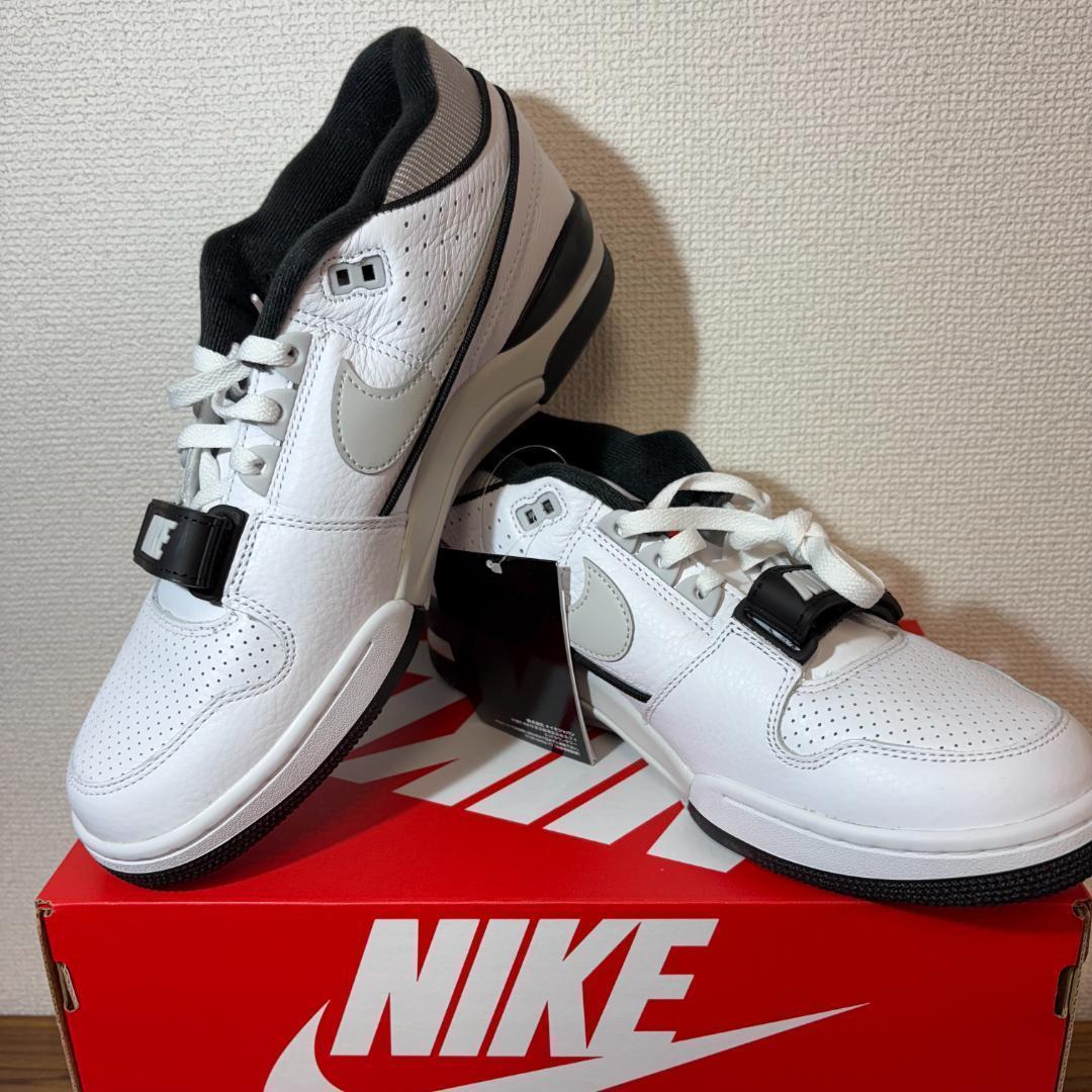 DZ4627-101 Nike Air Alpha Force 88 White and Neutral Grey