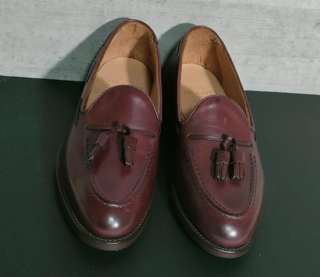 JOSEPH CHEANEY &SONSのタッセルローファー24センチ美品! 画像1