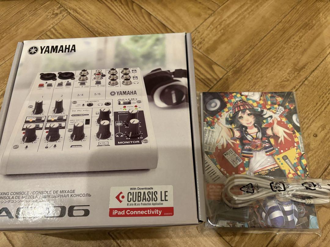 YAMAHA AG06 USBオーディオインターフェース