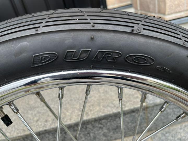 ハーレー、ソフテイル、21インチフロントタイヤホイール　EVO ツインカム　TC