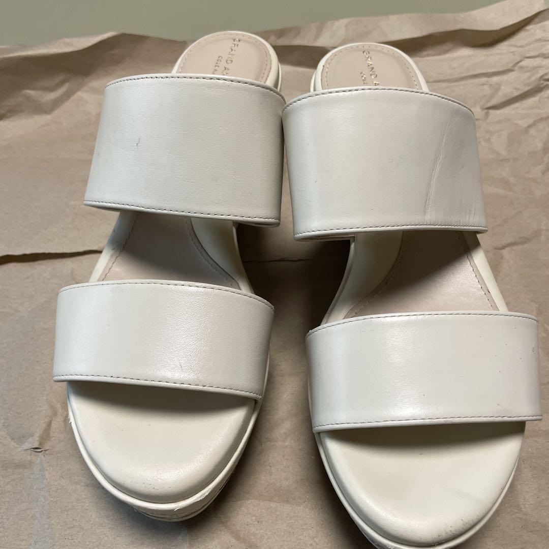 Cole Haan Grand Ambition ホワイトサンダル