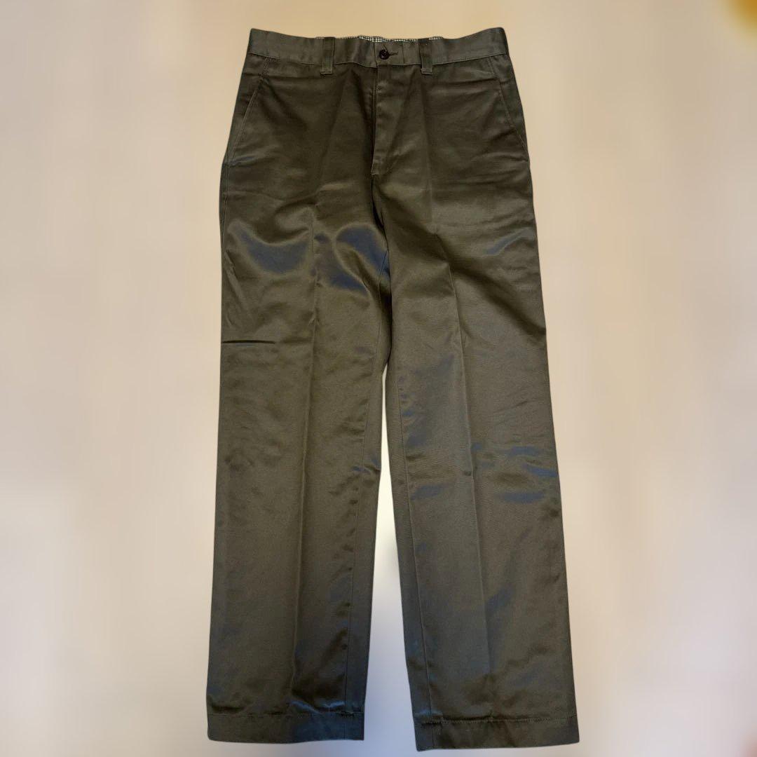 COMME des GARÇONS HOMEカーキ スラックス XS