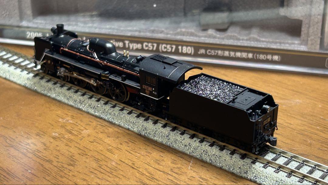 更に値下げ❗️TOMIX C57 180 蒸気機関車 Nゲージ C57形蒸気機関車（180号機） 品番：2011 鉄道模型 TOMIX