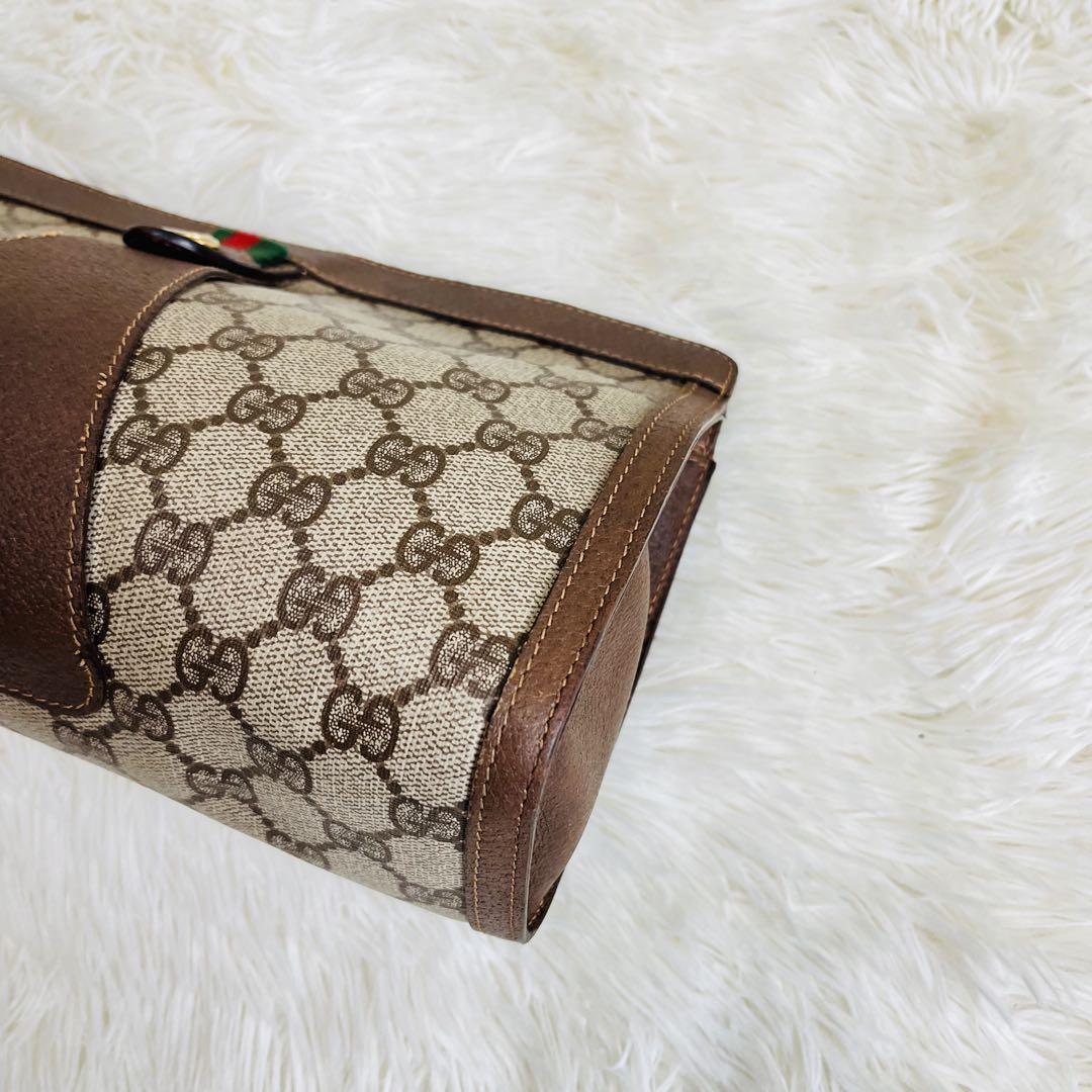 GUCCI グッチ シェリーライン GG柄 クラッチバッグ　セカンドバッグ