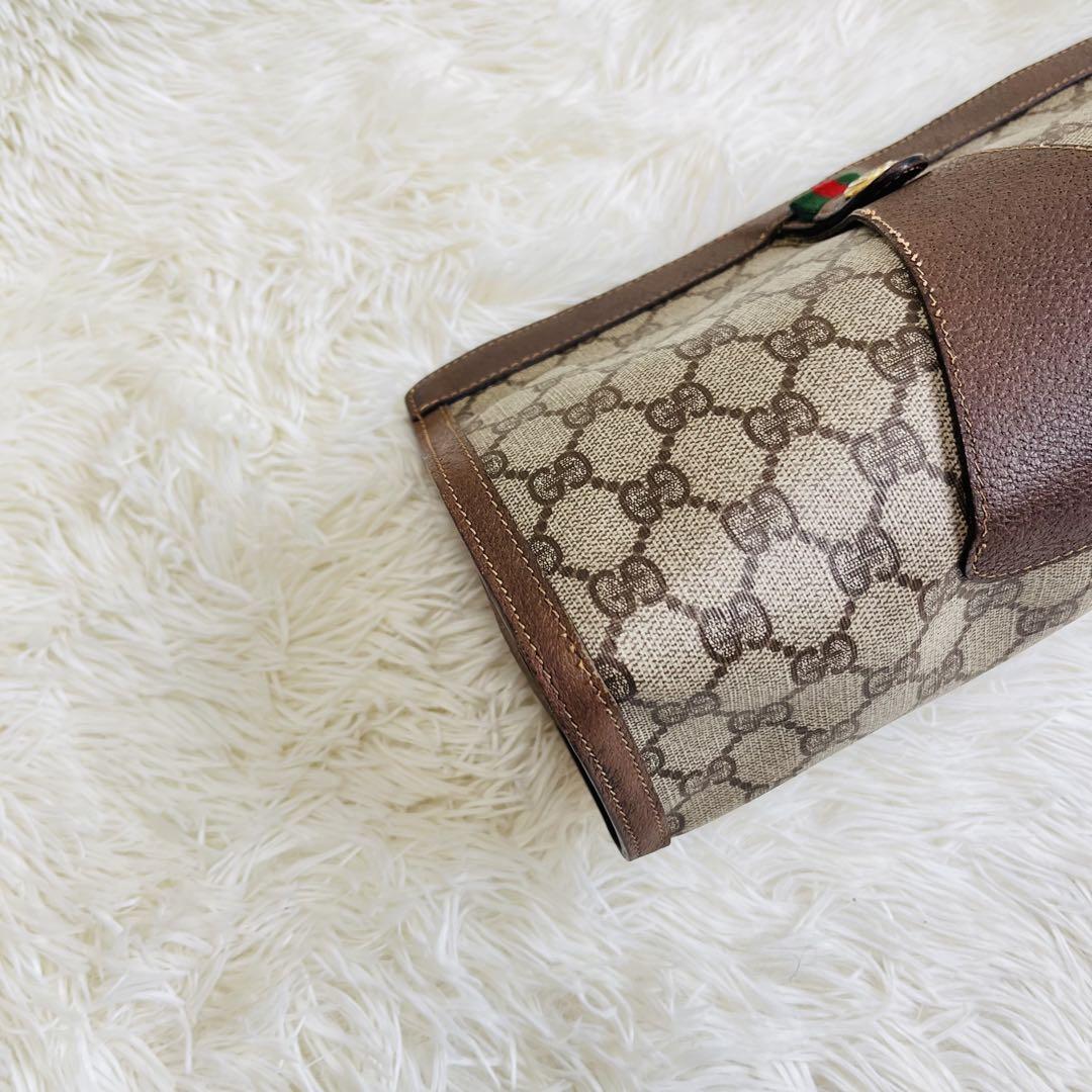 GUCCI グッチ シェリーライン GG柄 クラッチバッグ　セカンドバッグ
