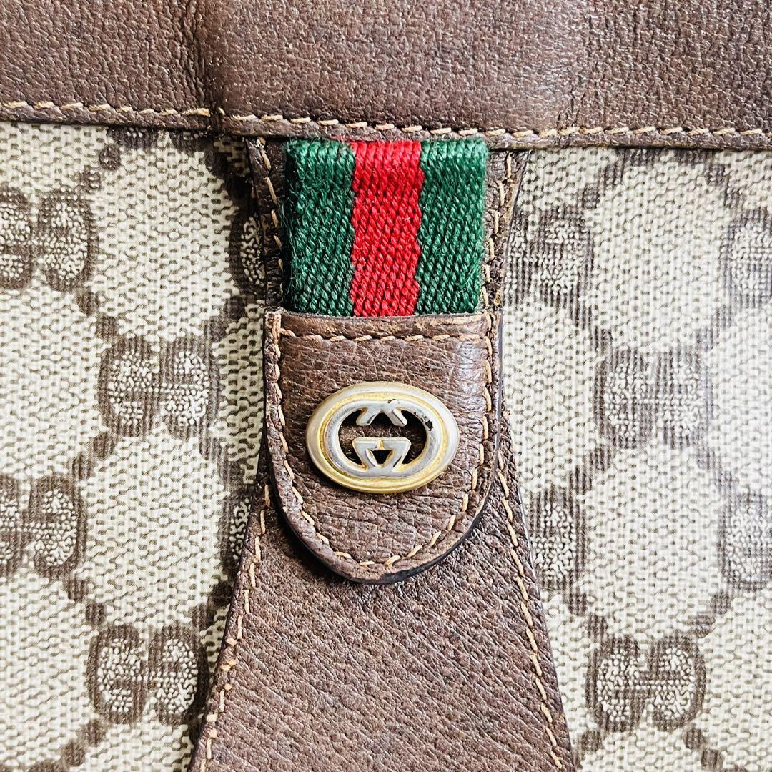 GUCCI グッチ シェリーライン GG柄 クラッチバッグ　セカンドバッグ