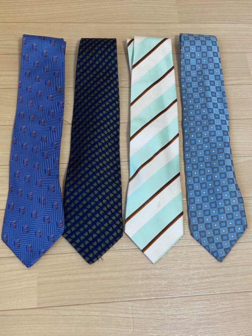 Ermenegildo Zegna ネクタイ 4点セット まとめ売り