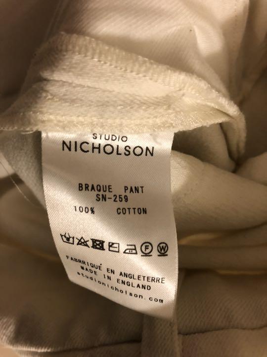 限定SALE人気SALE STUDIO ワイドパンツ 6cmx9-m95763124103 NICHOLSON 限定SALE大人気