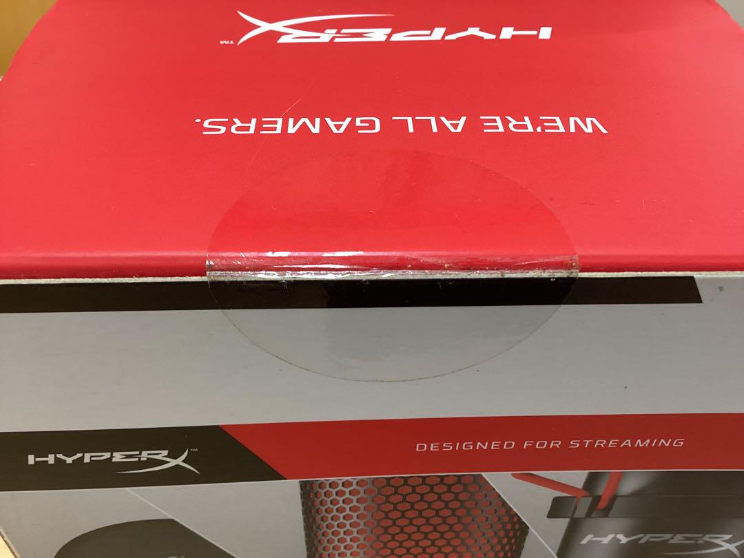 新品・未使用・未開封 HyperX QuadCast コンデンサーマイク