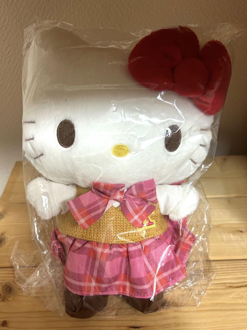 ハローキティ レトロ制服 ぬいぐるみS 新品未開封