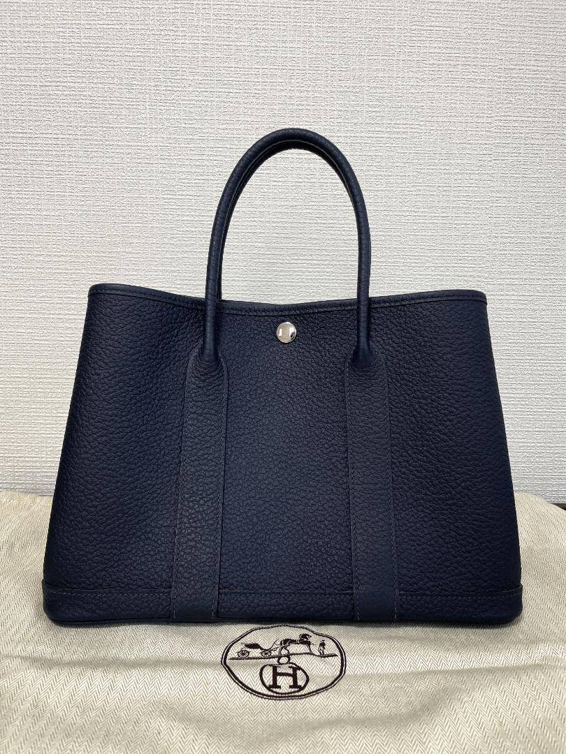 エルメス ガーデンパーティ30/TPM ブルーザンジバル ネゴンダ