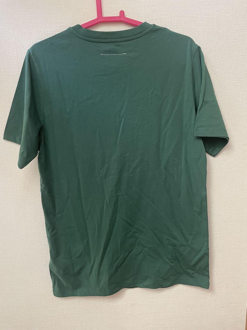 MARGIELA6 Mプリント 半袖Tシャツ Mサイズ 緑